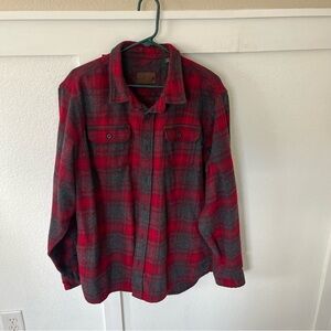 Orivs Men's XL Flannel Button-down Shirt